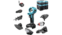 11 en 1 ensemble d'outils sans fil Combo ensembles d'outils de jardin professionnels tournevis clé meuleuses d'angle Kits outils électriques vis Bit