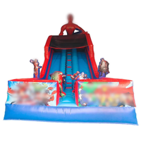 Tobogán Inflable Doble de Último Diseño, Tobogán Inflable Gigante Seco en Venta