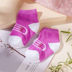Calcetines de Algodón para Bebés, Primavera, Transpirables, con Dibujos Animados, Calcetines Deportivos Lindos y Transpirables para Recién Nacidos - Product Image 4