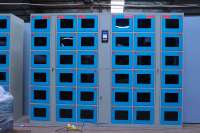 Présentoir de supermarché casier intelligent avec reconnaissance faciale casier de rangement intelligent bagages casier de livraison de colis