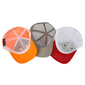 OEM <span class=keywords><strong>Custom</strong></span> <span class=keywords><strong>Made</strong></span> Chất Lượng Cao Người Lớn 3D Thêu Logo 6 Bảng Điều Khiển Bông Lại Lưới 112 Trucker Cap Hat - Product Image 4