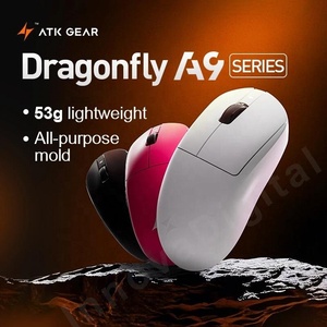 ATK Dragonfly A9 Series A9 Plus Chuột chơi game RGB có đèn nền nhẹ tay phải có cổng <span class=keywords><strong>USB</strong></span>/Type-C - Product Image 2