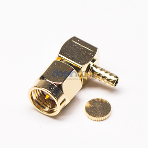 ขั้วต่อ RF ปลั๊กตัวผู้แบบตรง SMA ชุบทองแบบจีบไปยังสายเสาอากาศ1.13 - Product Image 2