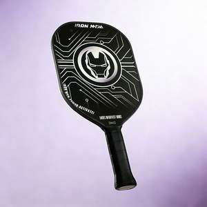 Racchetta da Pickleball Disney Iron Man in Carbonio Grafite Modellata, Professionale, Approvata, per Allenamento di Potenza Premium - Product Image 1