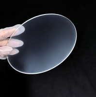 Tube en verre de quartz clair de haute pureté pour phare et filtre de four tubulaire, tube en quartz durable et à haute luminosité