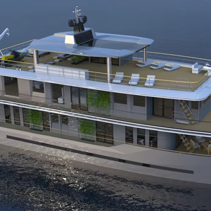 2025เรืออลูมิเนียมแพลตฟอร์มลอยน้ำได้หรูหรา88ft เทคโนโลยีชั้นนำโป๊ะเรือบ้านงานปาร์ตี้ทางน้ำ - Product Image 2