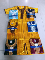 Nouvelle collection en stock : Thobe brodé marocain pour garçons, Qamis musulman, Jubbah islamique en tissu brillant, Robe Boubou pour enfants 30-52