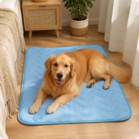 Tapis rafraîchissant pour animaux de compagnie à prix compétitif pour chiens et chats, antidérapant, respirant, imperméable, toutes saisons, en soie glacée, coussin rafraîchissant universel