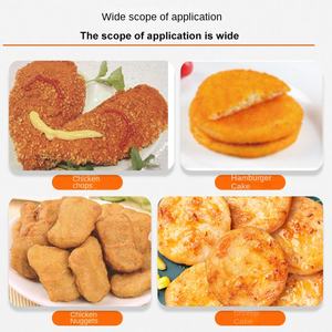 เครื่องทำแฮมเบอร์เกอร์พายเนื้อเครื่องตัดเนยไก่สายการผลิต - Product Image 3