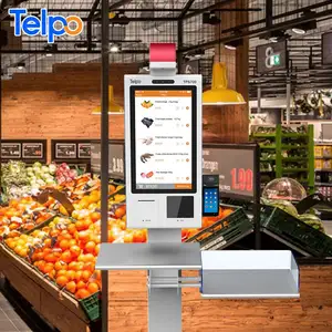 Máquina electrónica de autopago para kiosko, autoayuda, para pago de billetes, android