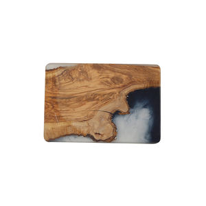 Natuurlijk huis klein ambachtelijk olijfhouten hars decoratief kaas fruit voedsel serveerplank - Product Image 5