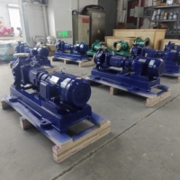 Bomba Centrífuga Industrial ZhongSheng con Revestimiento de Flúor, Resistente a Ácidos y Álcalis, a Prueba de Explosiones, Motor Trifásico de 25 mm