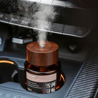 Diffuseur de parfum en verre naturel pour voiture, nouveau style, vente en gros, diffuseur à bâtonnets, longue durée, sans BPA, parfum spa, désodorisant d'ambiance