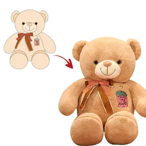 Songshan Toys OEM customised plush maker kawaii custom design soft rag doll big giant stuffed animal teddy bear gift for kids