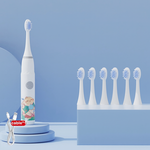 ילדים חדשים תינוק קולי מברשת שיניים סונית לילדים חכמים לילדים חשמל עמיד למים חשמליים למים - Product Image 6