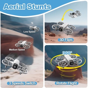 4DRC V53 Aerial Drone Obstacle Avoidance Stunt Roll 2.4G <strong>Remote</strong> <strong>Control</strong> 4-Axis Aircraft Indoor RC <strong>Toys</strong> with WiFi FPV 480P Camera - Product Image 5