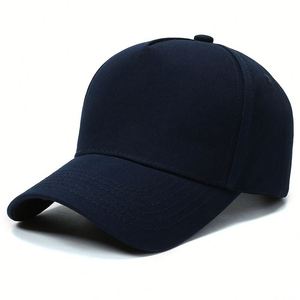 Gorra de béisbol de moda sencilla al por mayor para hombre y mujer, ajustable, de tela de sarga para deportes al aire libre, en stock. - Product Image 6