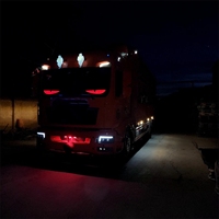 Écran LED flexible, panneau de pixels matriciel programmable LED, lumière LED pour camion, œil du diable, pour la lunette arrière de la voiture