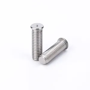 Thicker threaded machine screws single point weld studs stainless steel spot welding screws