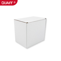 QUAFF boîte blanche pour tasse de 11oz boîte rose mousse couvercle en céramique cuillère en céramique et couvercle en bambou cuillère en or matériel d'emballage