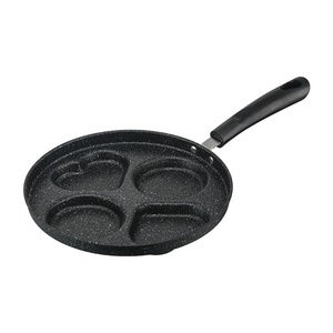 3/4/7 Holes Round/Heart-shaped Omelet Fry <strong>Pan</strong> Flat Bottom Non-stick <strong>Grill</strong> <strong>Pan</strong> Egg Burger Omelette <strong>Frying</strong> <strong>Pan</strong> - Product Image 1