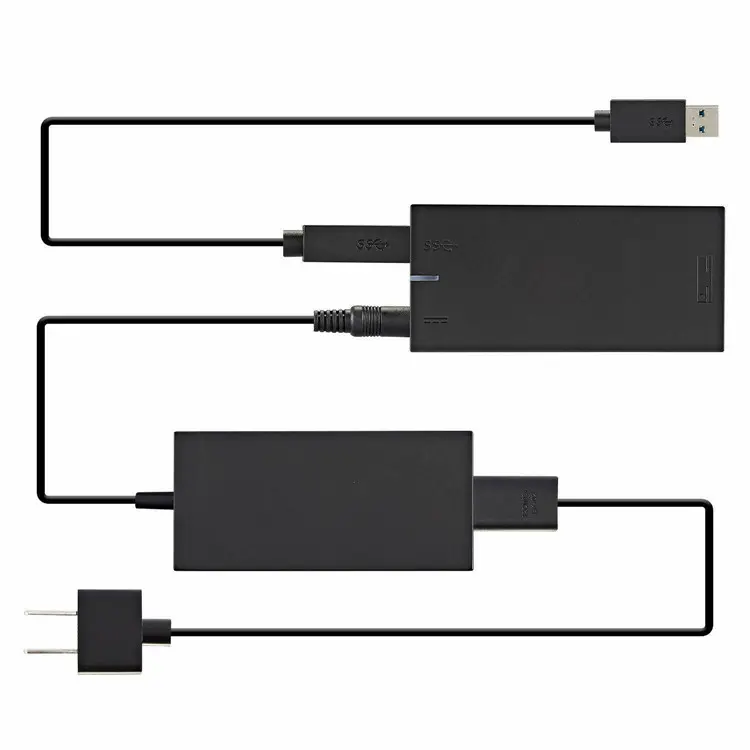 Adaptador ac de alimentação, kit de desenvolvimento de pc, adaptador de kinect xbox one s/xbox one x windows 8/8.1/10