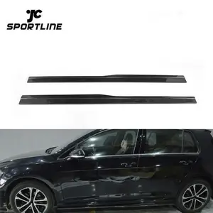 Carbon Fiber Auto Seite Eextention für Volkswagen VW GOLF 7 VII MK7 R R-LINE