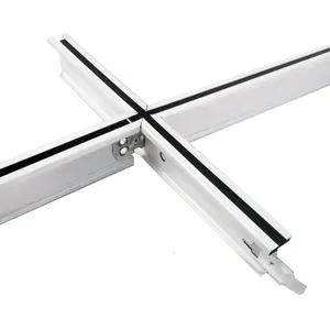 Ceiling Grid Components/T Bar Steel T Shaped Ceiling Keel T Grid Ceiling
