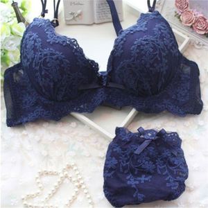 Mejor venta de artículos de color las importaciones chinas al por mayor ropa interior Sujetador con relleno de encaje conjuntos - Product Image 1