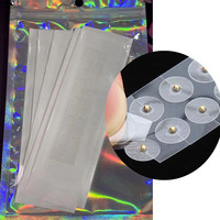 50 sachets MIX en gros de graines auriculaires pour acupuncture, bijoux d'acupression, graines auriculaires jetables, ventouses auriculaires, patchs pour points d'acupuncture auriculaires