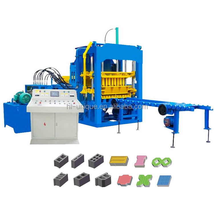 Complete automation Concrete block machine QT4-15 block machine