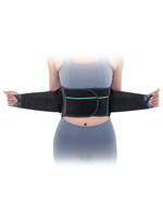 Cinturón Deportivo de Nailon con Presión Ajustable para Levantamiento de Pesas, Soporte Lumbar, Faja Estabilizadora, Entrenamiento de Fuerza en el Gimnasio