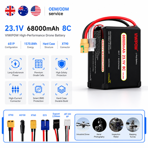 Batterie de remplacement haute capacité 23,1 V 68000 mAh 8C pour systèmes de drones lourds, longue durée de vie - Product Image 3