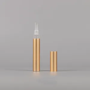 4ml aluminum empty cosmetic twist pen for cuticle oil