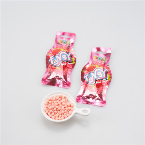 Dulces Halal <span class=keywords><strong>al</strong></span> por Mayor en Bolsas de Forma Irregular, Bonbons Rosados con Sabor a Fresa, Caramelos Masticables de Frutas para Niños - Product Image 5