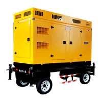 Precio al por mayor: Grupo electrógeno diésel Weichai 80kW/100kVA WP4.1D113E200 de bastidor abierto con ATS, remolcable, voltaje nominal 400V/230V