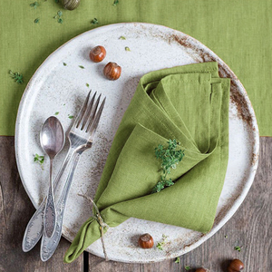 Serviettes 100% <span class=keywords><strong>coton</strong></span> <span class=keywords><strong>en</strong></span> stock à l'étranger pour les fêtes <span class=keywords><strong>de</strong></span> vacances Fête <span class=keywords><strong>de</strong></span> restaurant durable et respectueuse <span class=keywords><strong>de</strong></span> l'environnement - Product Image 5