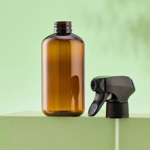 10 <span class=keywords><strong>onces</strong></span> ambre Transparent PCR PER 300ml en plastique soins de la peau bouteilles <span class=keywords><strong>d</strong></span>'huile de Massage pompe vide Lotion vaporisateur bouteilles faux cils - Product Image 5