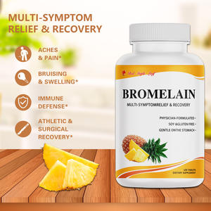 Meyve Bromelain Tabletleri - Hedefli <span class=keywords><strong>Protein</strong></span> Hidrolizisi ve Meyve Suyu Arındırma Takviyesi, Helal Sertifikalı, OEM Hizmeti - Product Image 2