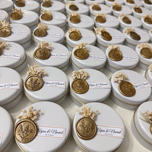 Wanhua Factory OEM/ODM : Bougie Parfumée de Luxe en Cire de Soja avec Mini Fleurs pour Adultes - Product Image 4