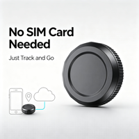 Traceur Air Tag intelligent sans carte SIM, double système, suivi mondial, aimant puissant, compatible iOS et Android, solution IoT à vie (3 ans), historique de navigation