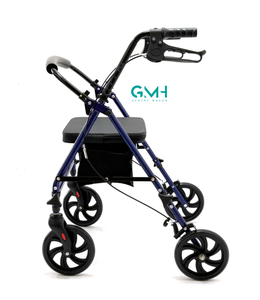 Anziani Rollator Walker <span class=keywords><strong>con</strong></span> <span class=keywords><strong>freno</strong></span> <span class=keywords><strong>a</strong></span> <span class=keywords><strong>mano</strong></span> spinta ausili per la deambulazione per disabili - Product Image 5