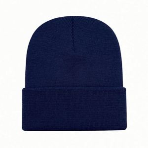 For Men Women Men's Acrylic Cuff Beanie Slouchy Knit Cap Warm Winter <b>Hat</b> Promotion Gift - Product Image 2