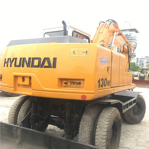 Pelle multifonction sur chenilles originale de la Corée Hyundai 140 d'occasion à haut rendement Hyundai en bon état en vente - Product Image 6