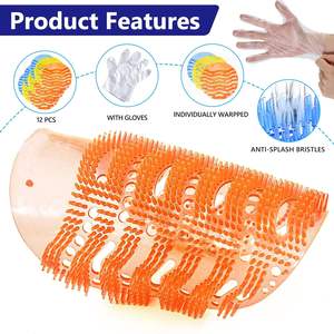 แผ่นรองปัสสาวะลายคลื่น3D กันละอองน้ำออกแบบโลโก้ได้ตามต้องการ - Product Image 3