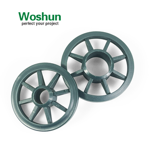 Woshun 5/8 "- 4-1/2" 15mm-115mmプラスチックロックホイールスペーサー鉄筋 - Product Image 5