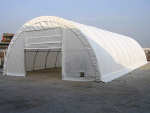 Tentes d'entrepôt en métal de cadre de <span class=keywords><strong>tunnel</strong></span> de la grande taille 9x20 de tente extérieure industrielle de stockage pour le stockage industriel extérieur - Product Image 4