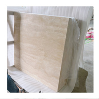 Dalle de carrelage en travertin blanc classique importée Beige Natur piscine extérieure moderne polie coupée à la taille 60*30cm hôtels de 1 an
