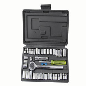 Juego Profesional de Llaves de Impacto de 40 Piezas, Kit de Herramientas de Llaves Combinadas de Alta Resistencia para Mecánicos de Reparación Automotriz - Product Image 1