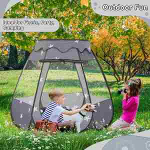 <b>Instant</b> Setup Kids Play <b>Tent</b> Pop up Foldable Portable Ball Pits for Indoor Outdoor - Product Image 4